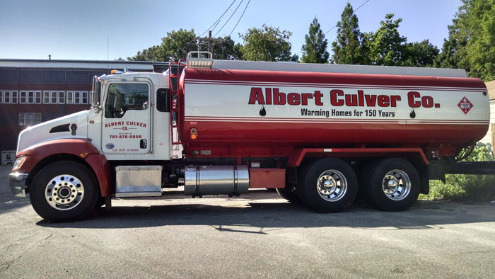 Albert Culver fuel truck