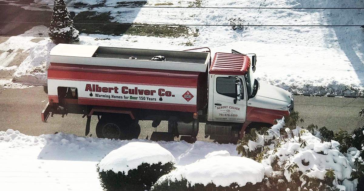 oil delivery truck