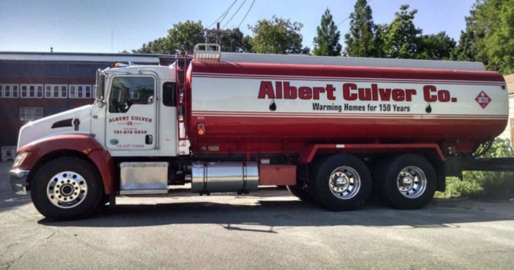 Albert Culver Company Fuel Delivery Truck