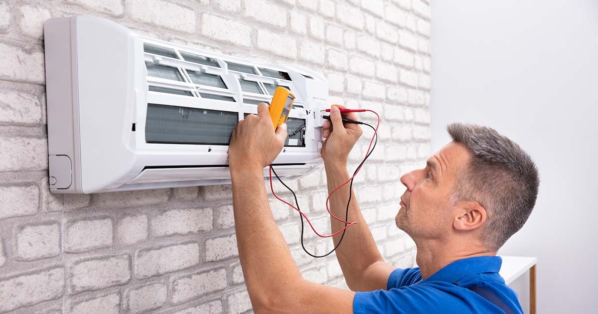Ductless Mini-Split Air Conditioning Maintenance Service on South Shore, MA